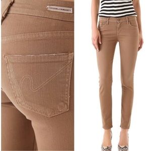 Citizens of Humanity Tan Skinny Jeans